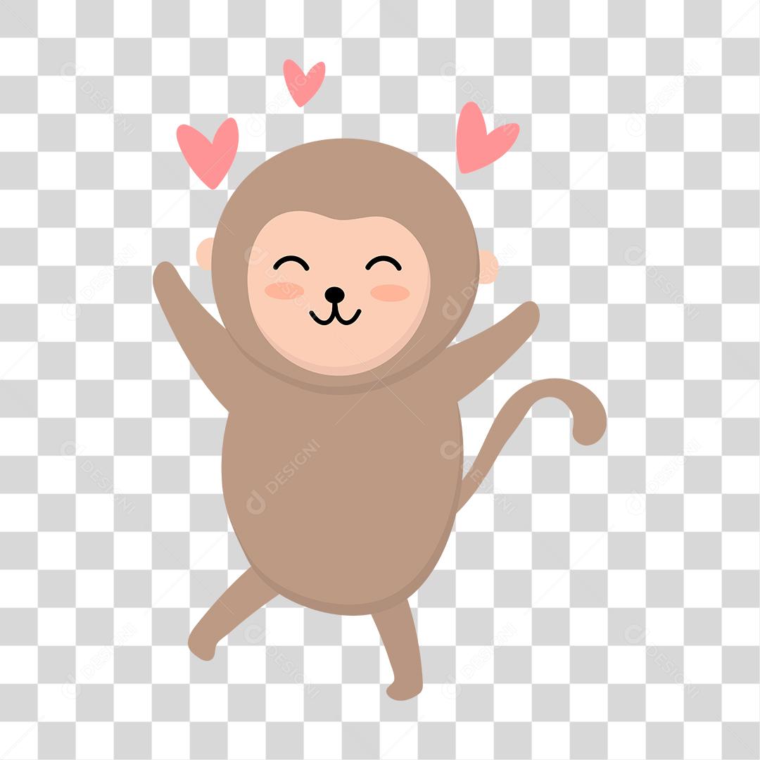 Desenho de animal macaco