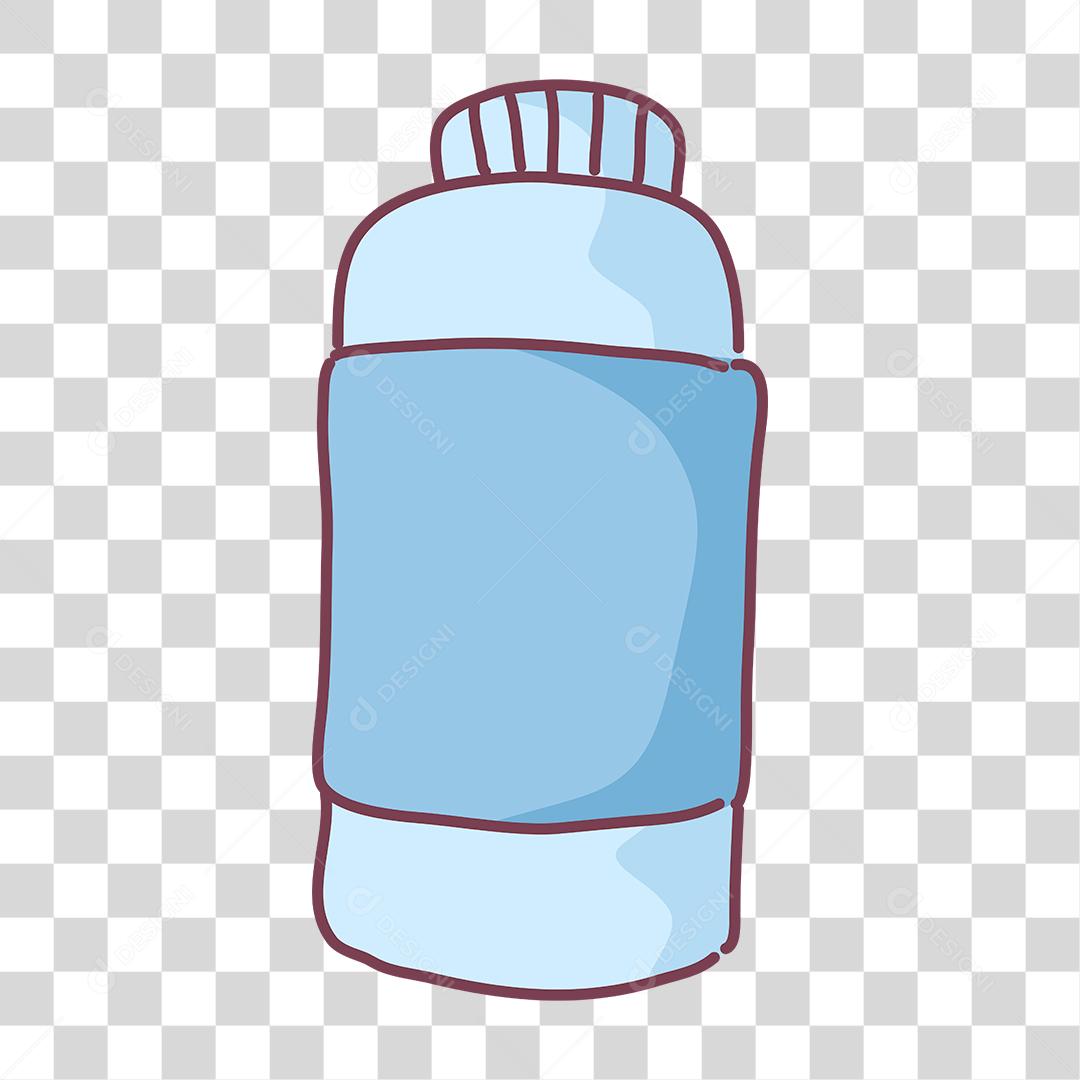 Desenho de pasta de dente