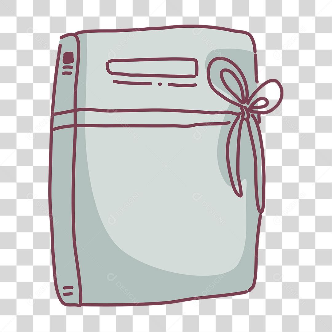 Desenho de caixa encomenda correios