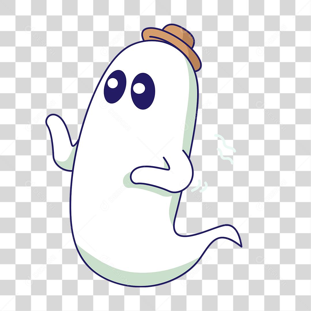 Desenho de fantasma