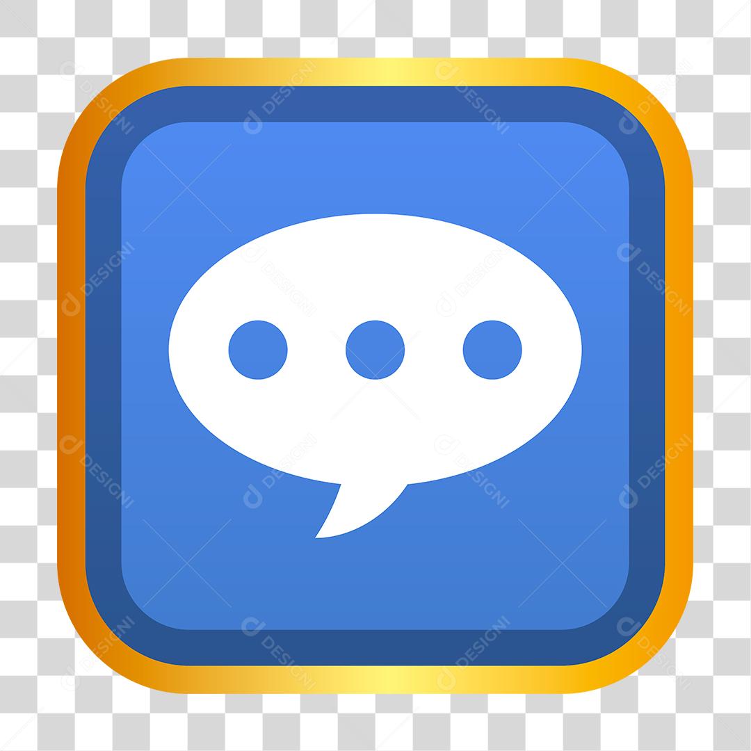 Desenho de botão Templete jogo