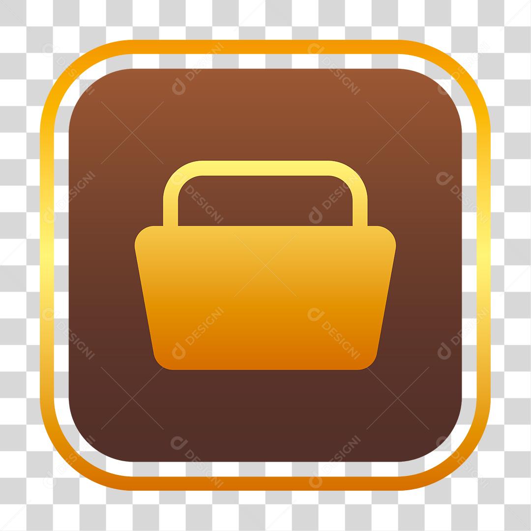 Desenho de botão Templete jogo