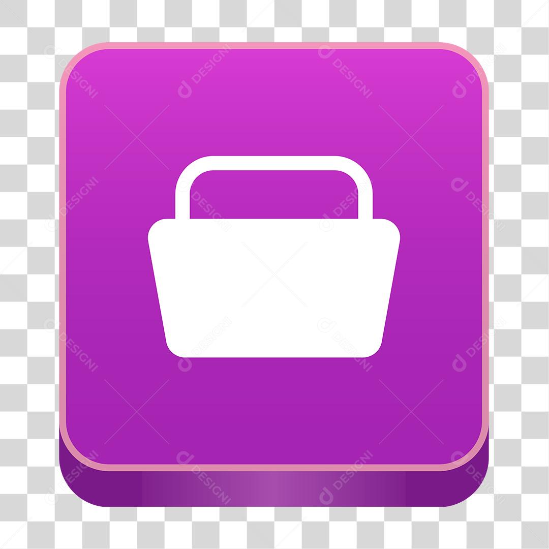 Desenho de botão Templete jogo