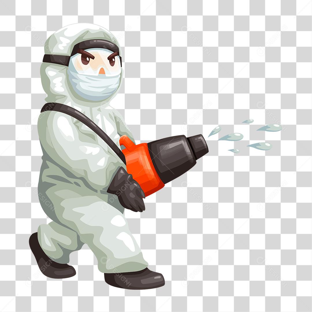 Desenho de dedetizador