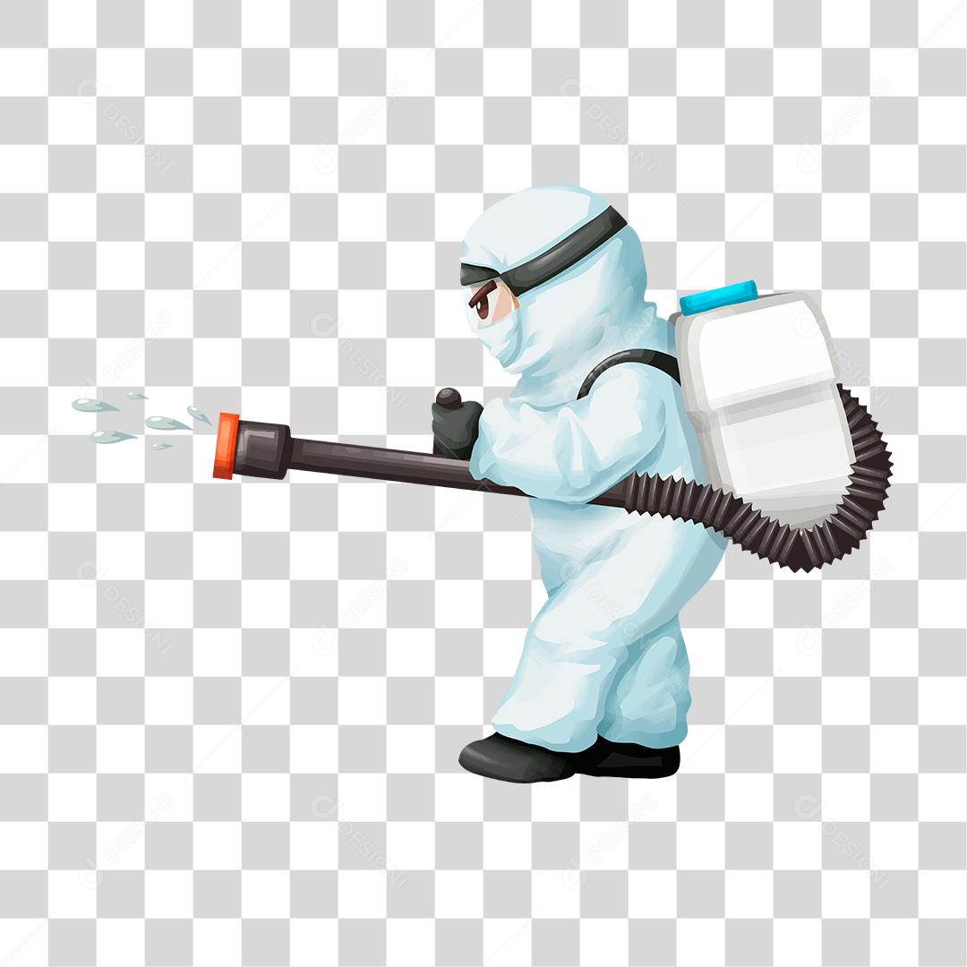 Desenho de dedetizador