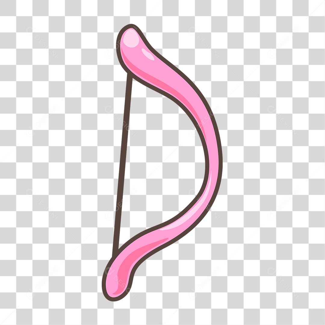 Desenho de arco de cupido