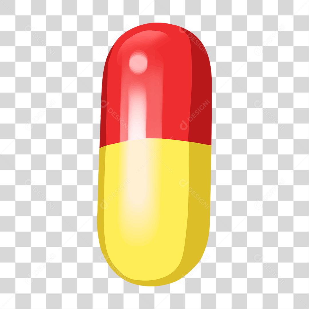 Desenho de pílula de comprimido remédio