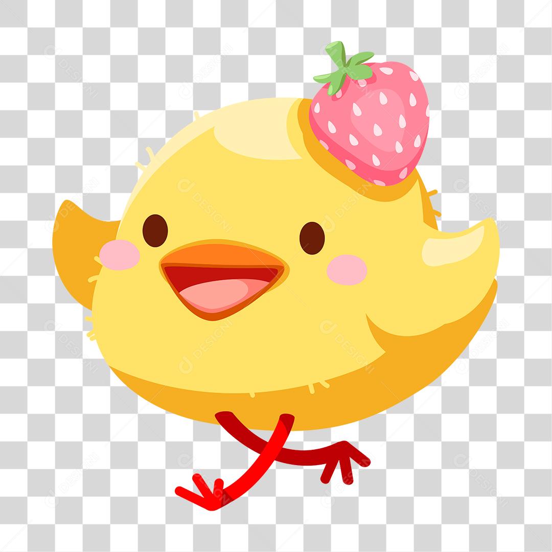 Desenho de pinto animal galinha