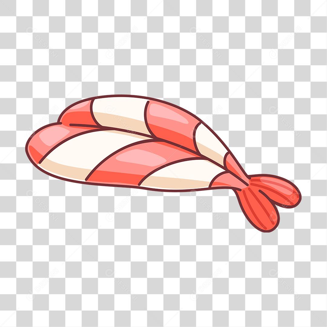 Desenho de lenço de pano vermelho e branco