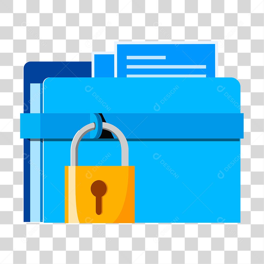 Desenho de arquivos protegido