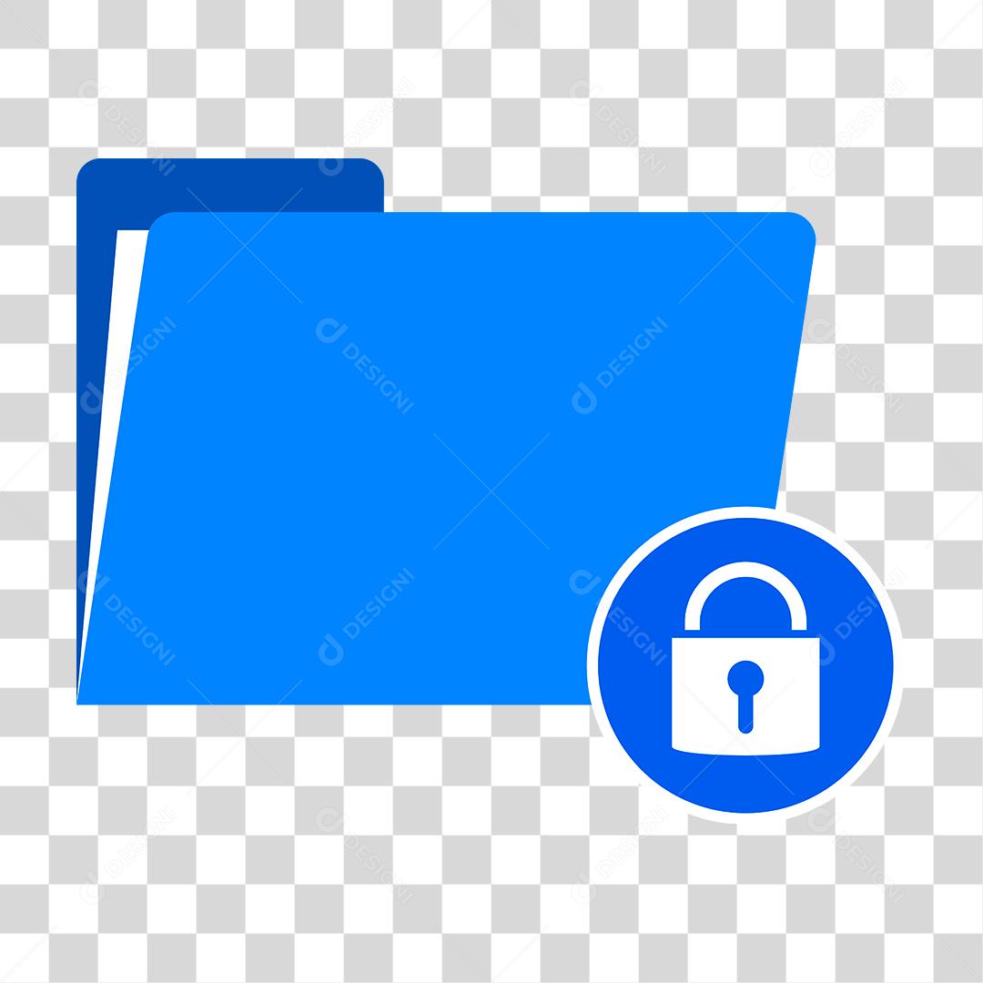 Desenho de cadeado notebook