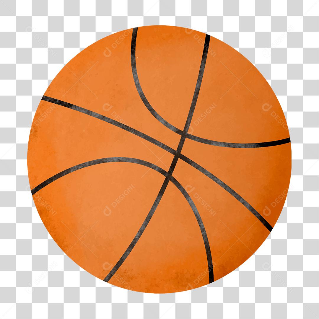 Desenho de bola basquete