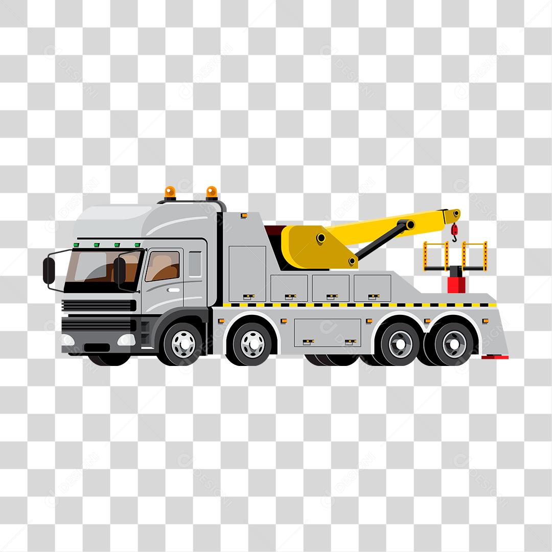 Desenho de caminhão fichado