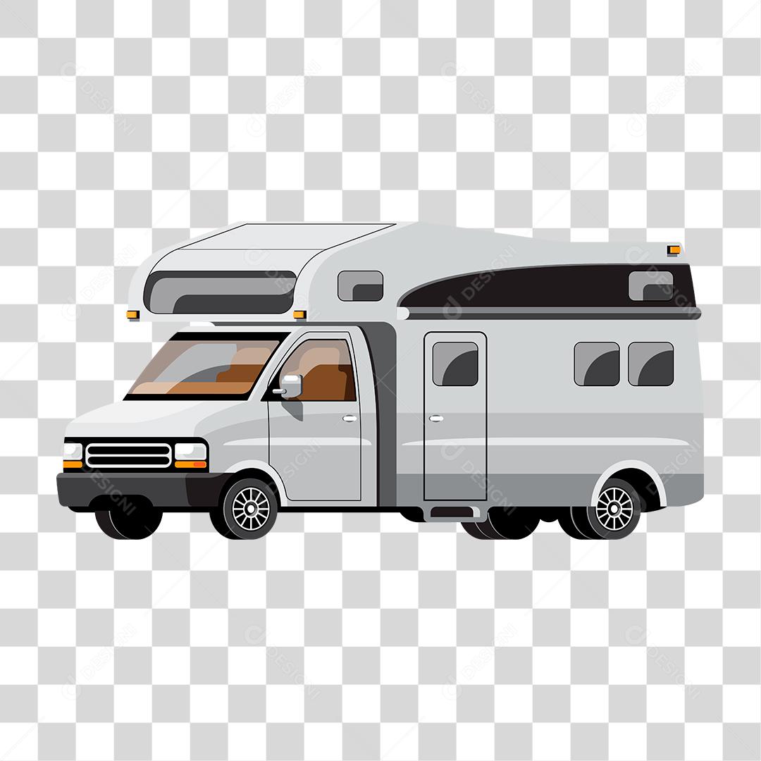 Desenho de carro van