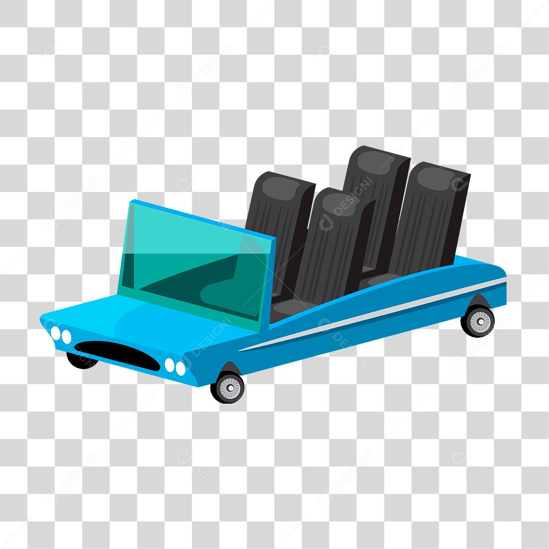 Desenho de um carrinho