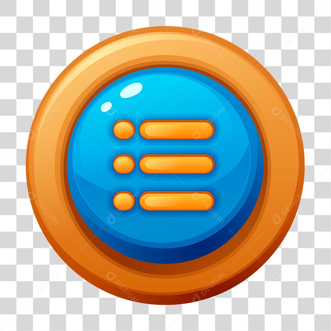 Desenho de botao opçao