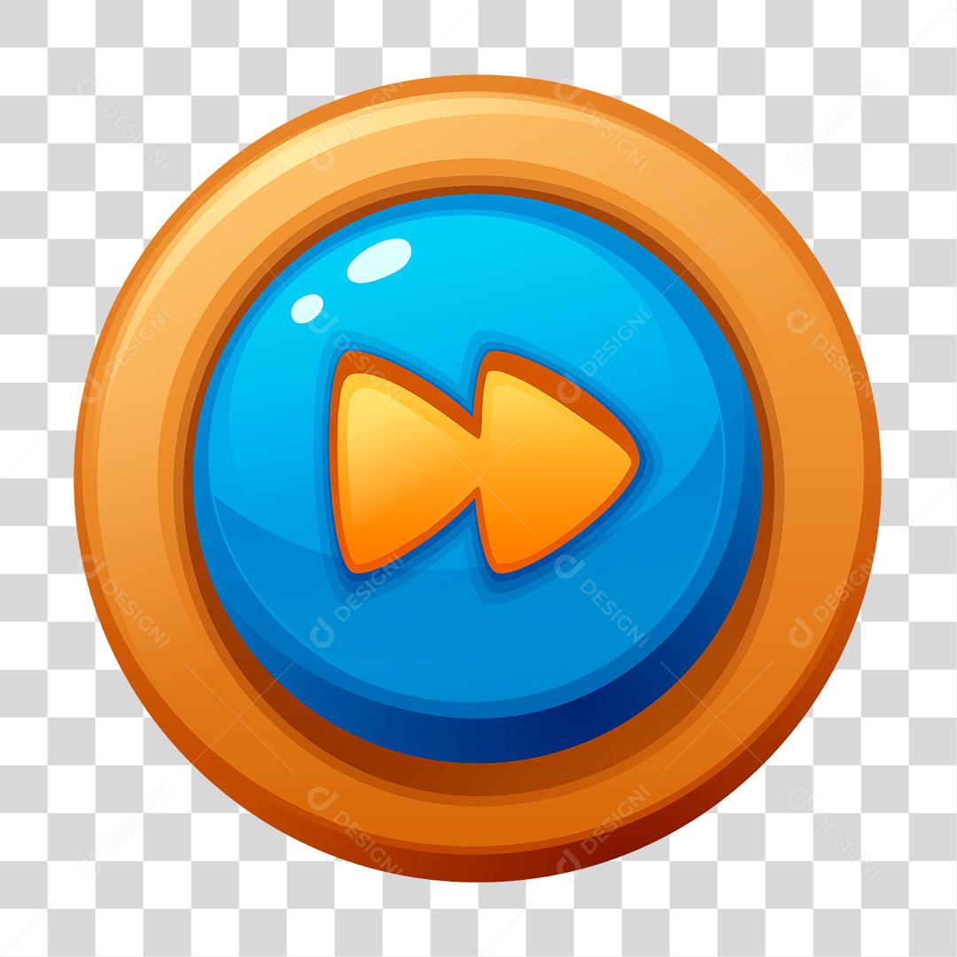 Desenho de botao pause