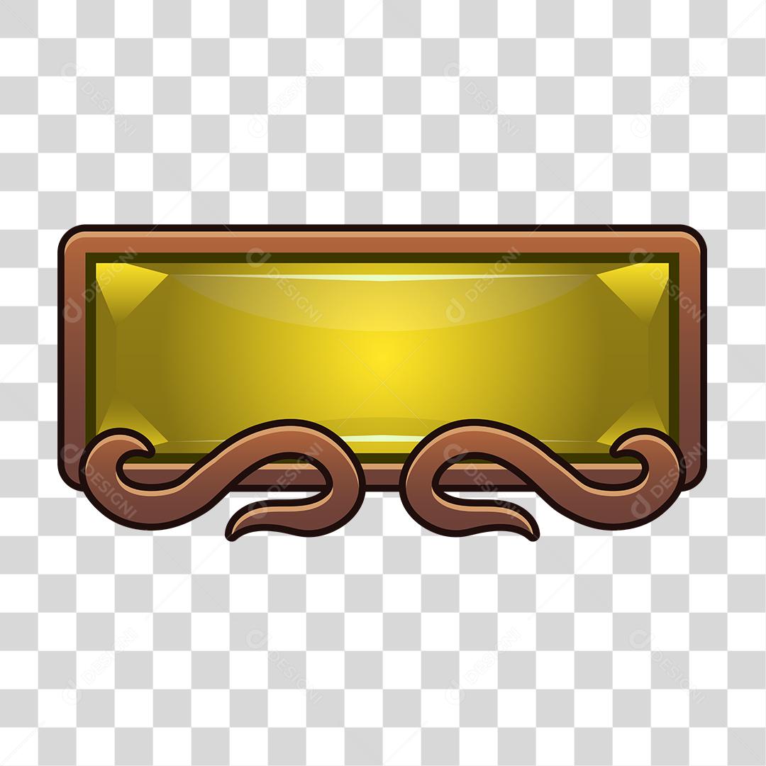 Desenho de barra de carregamento Templete de jogo