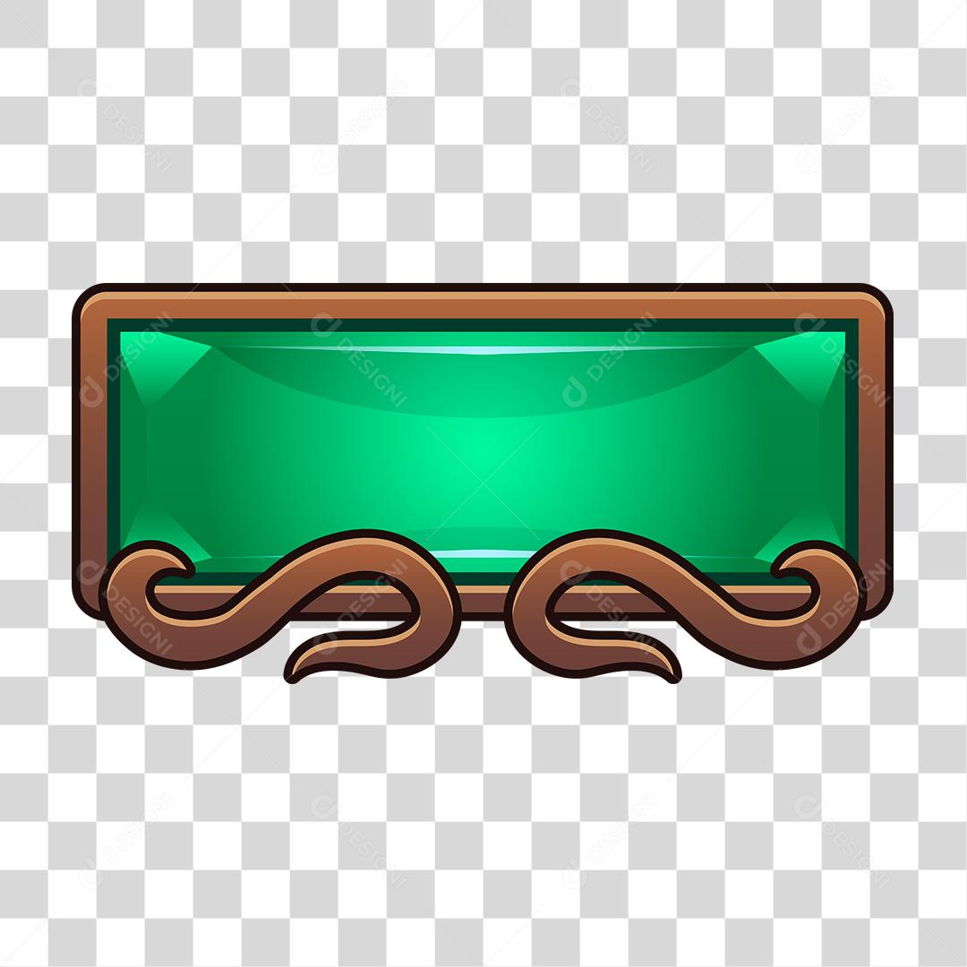 Desenho de barra de carregamento Templete de jogo