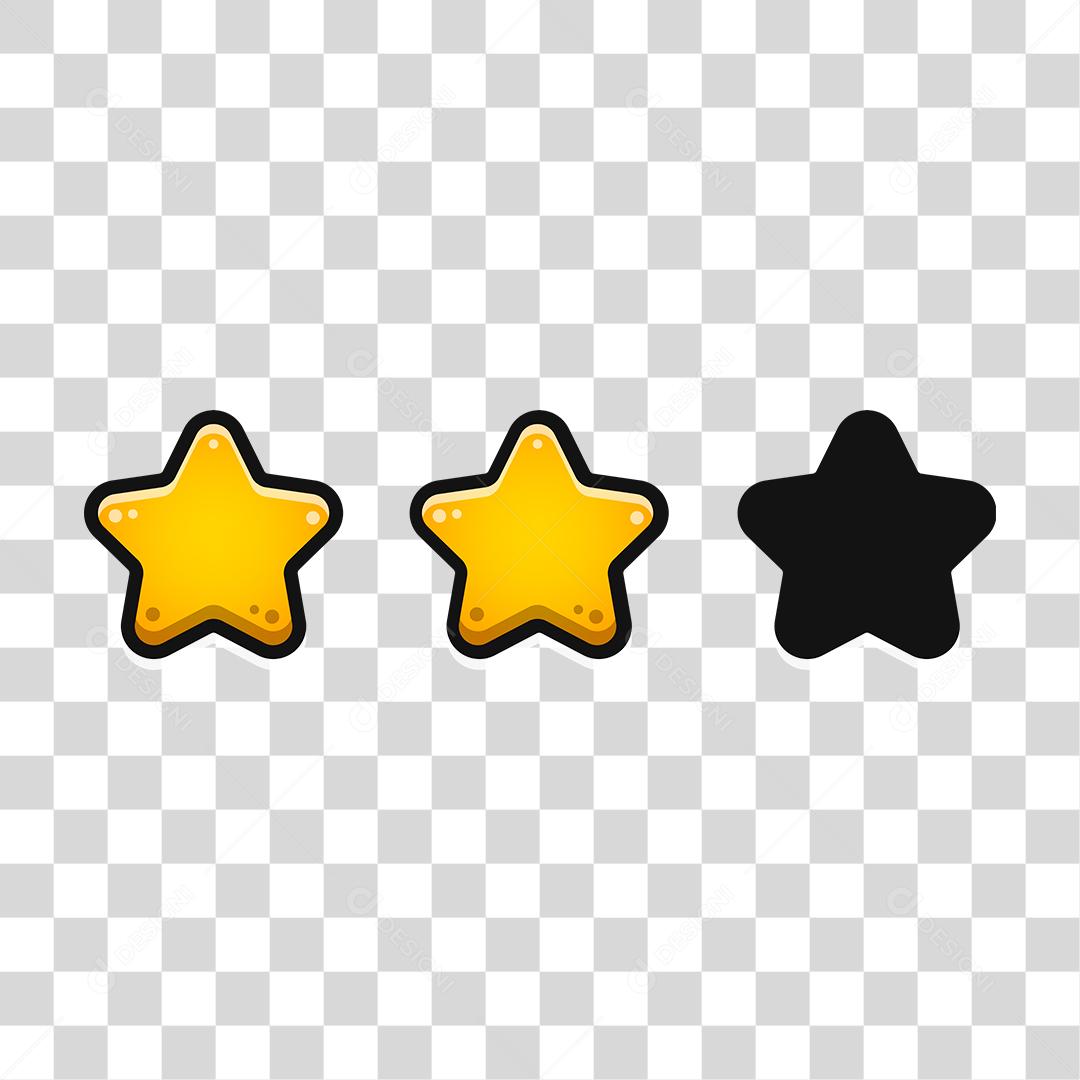 Desenho de estrelas templete de jogo