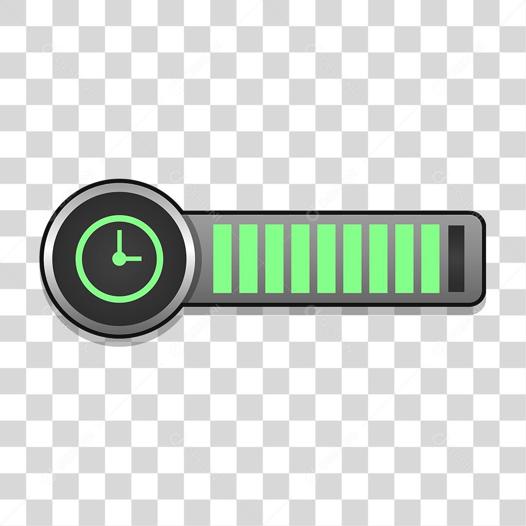 Desenho de barra de carregamento