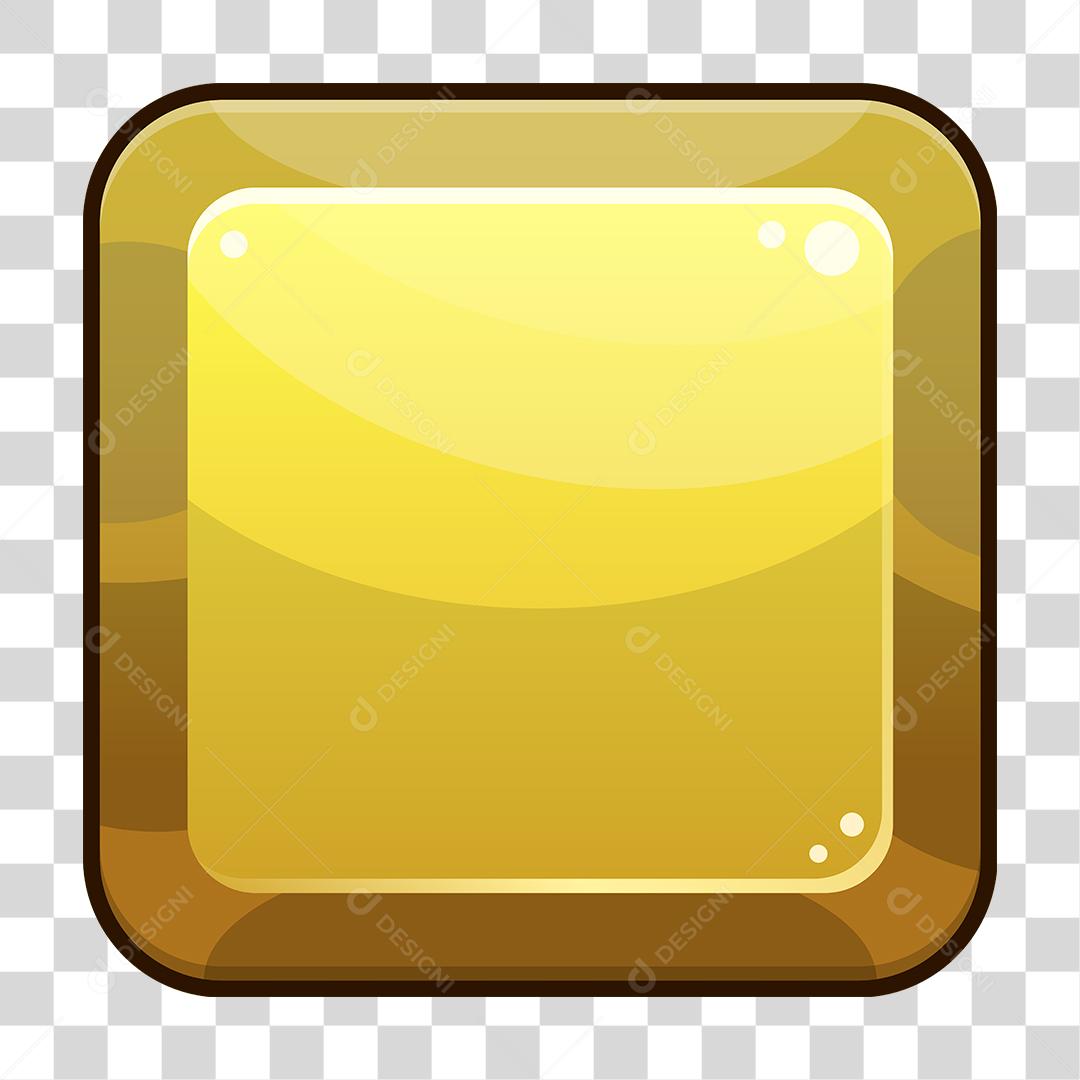 Desenho de quadrado amarelo