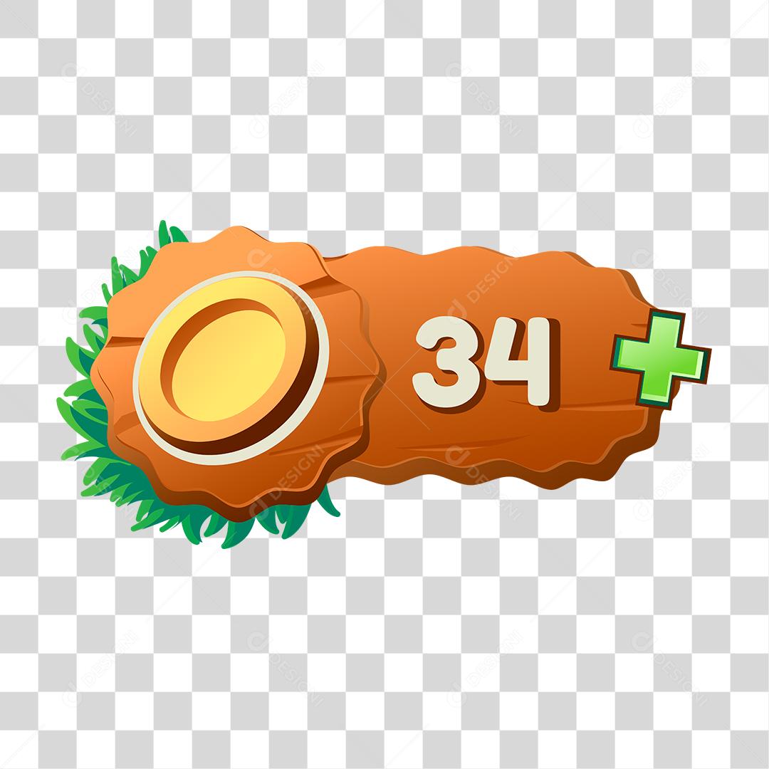 Desenho de templete jogo configuração moedas