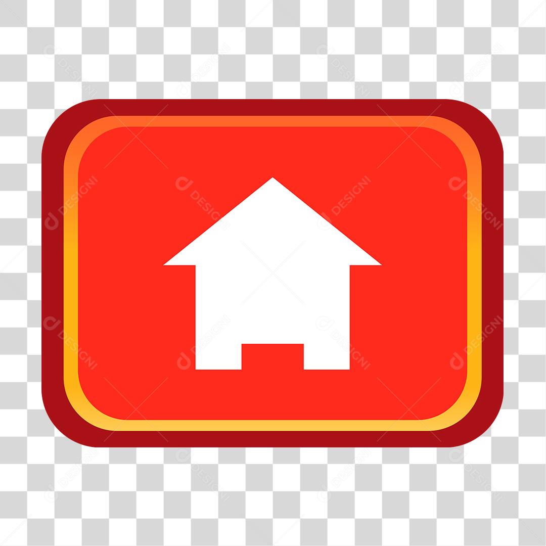 Desenho de botão Templete de jogo