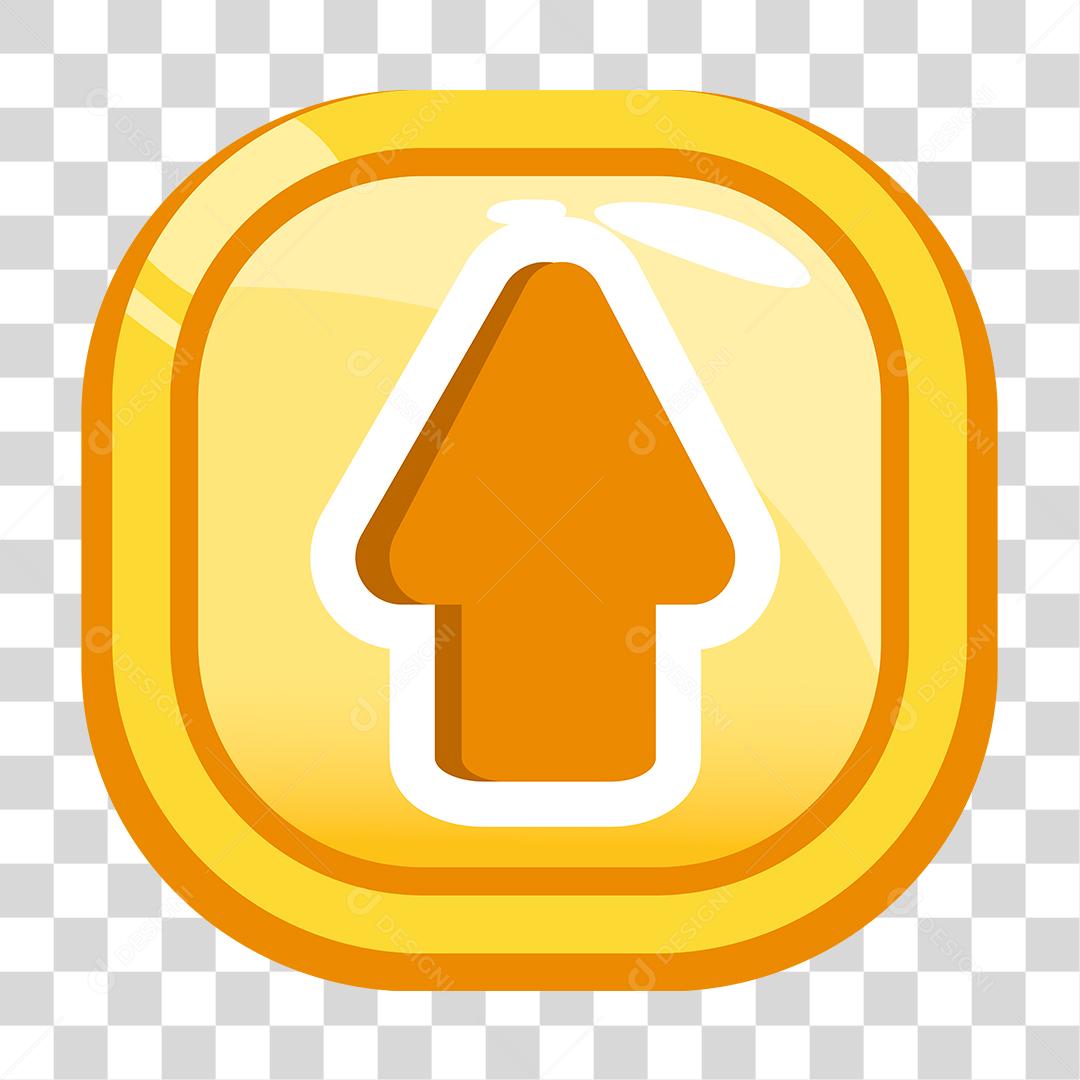 Desenho de botão Templete Jogo selincioso Upload