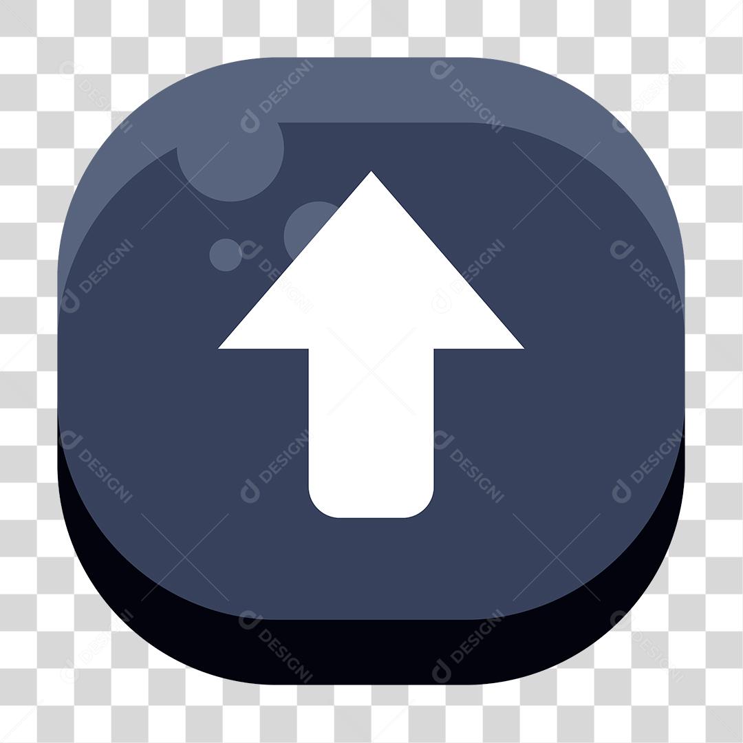 Desenho de botão de upload