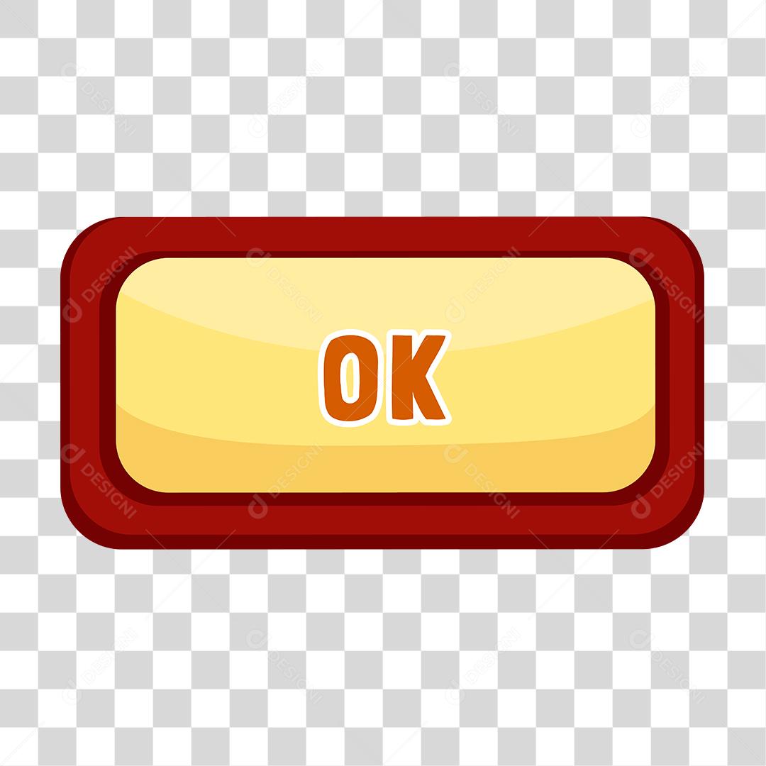 Desenho de botão de OK