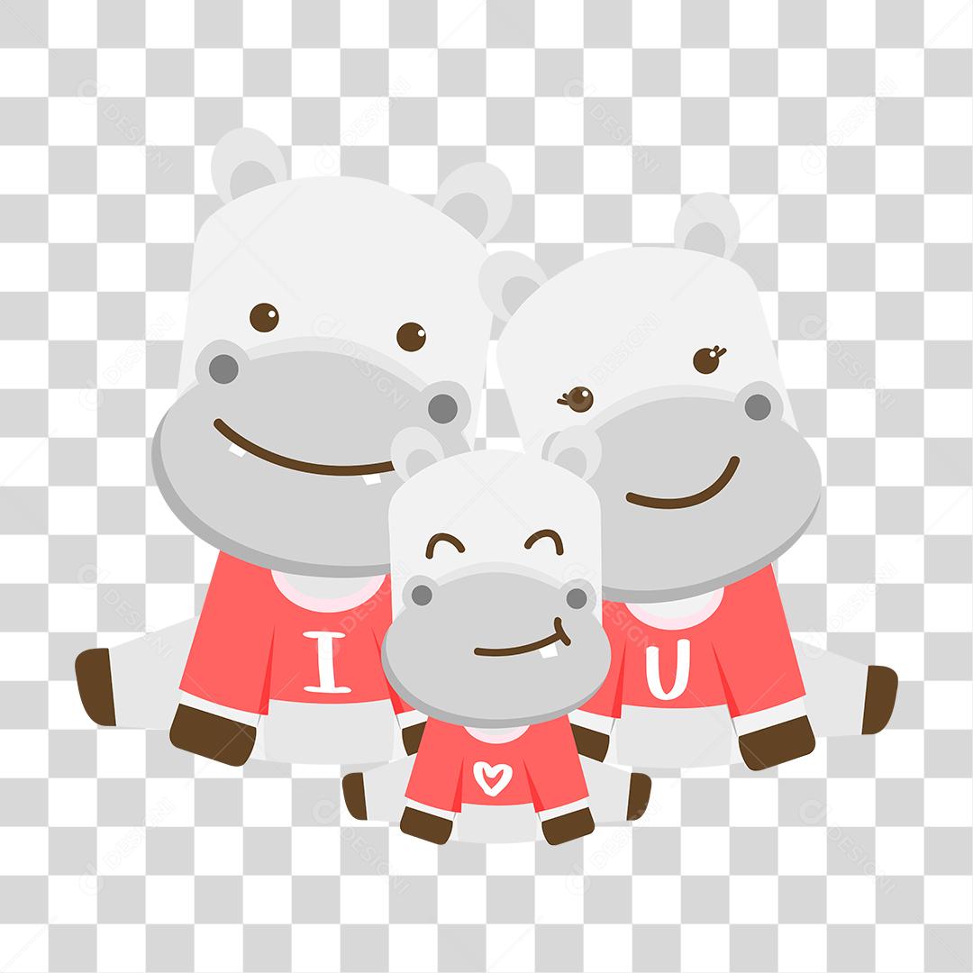 Desenho de hipopótamo