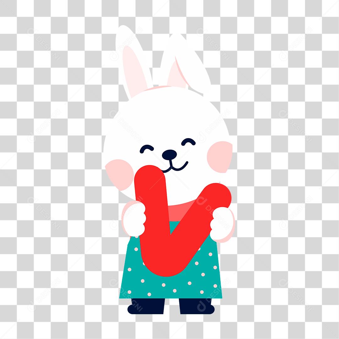 Desenho de coelho animal