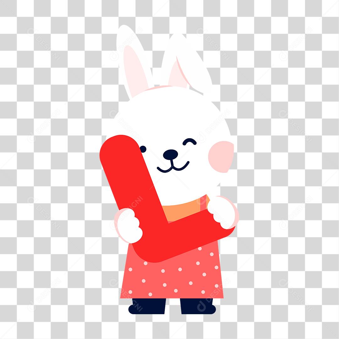 Desenho de coelho animal