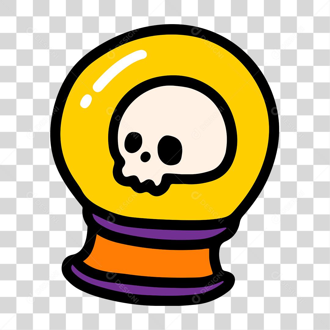 Desenho abóbora png transparente halloween