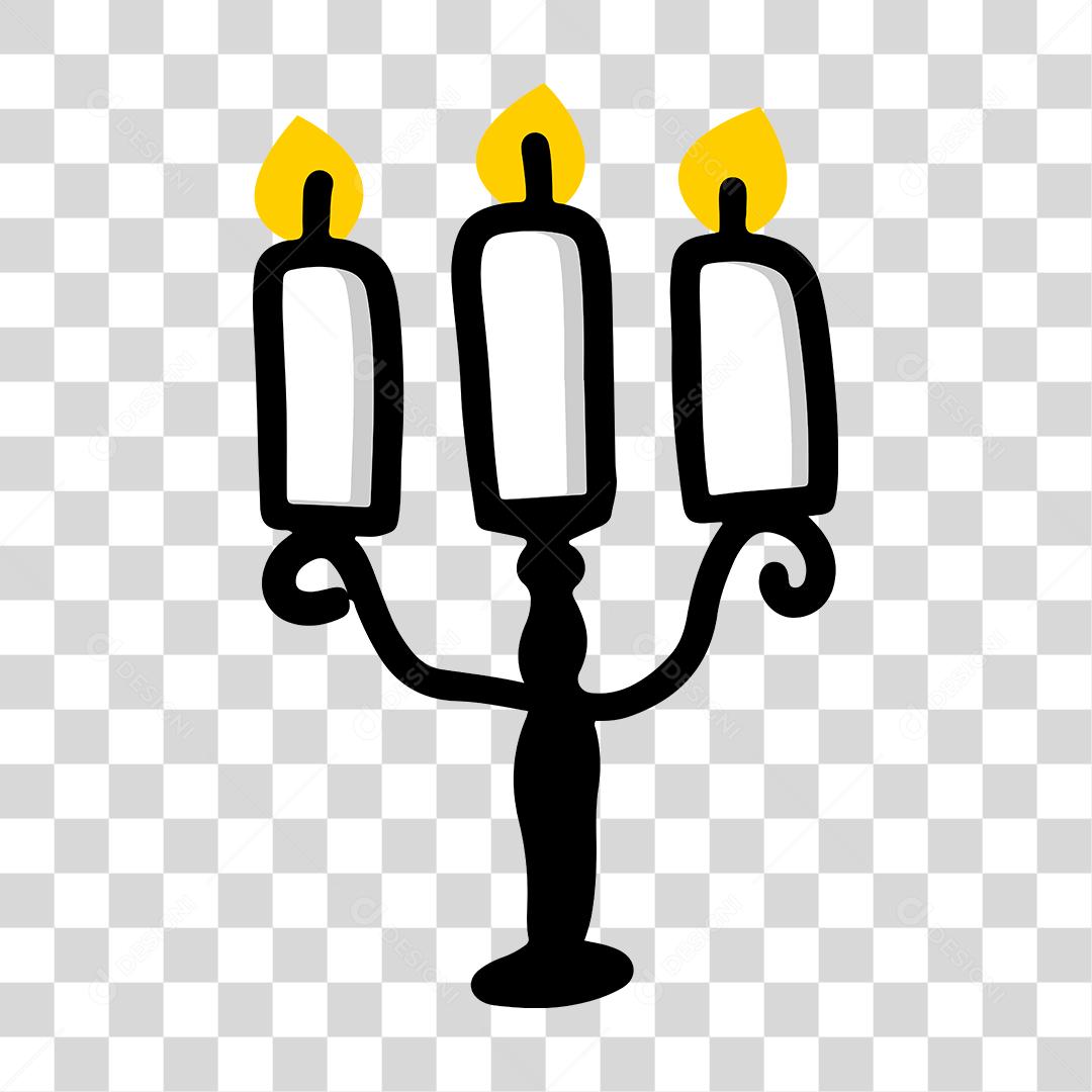 Desenho de uma abóbora dia das bruxas