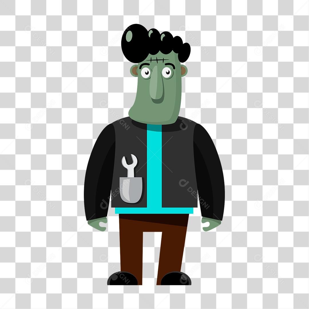 Desenho de Pessoa fantasiada dia das bruxas