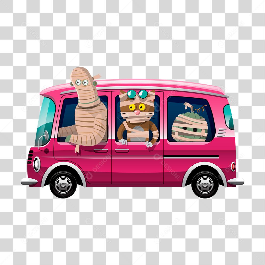 Desenho de homem fantasiado dia das bruxas