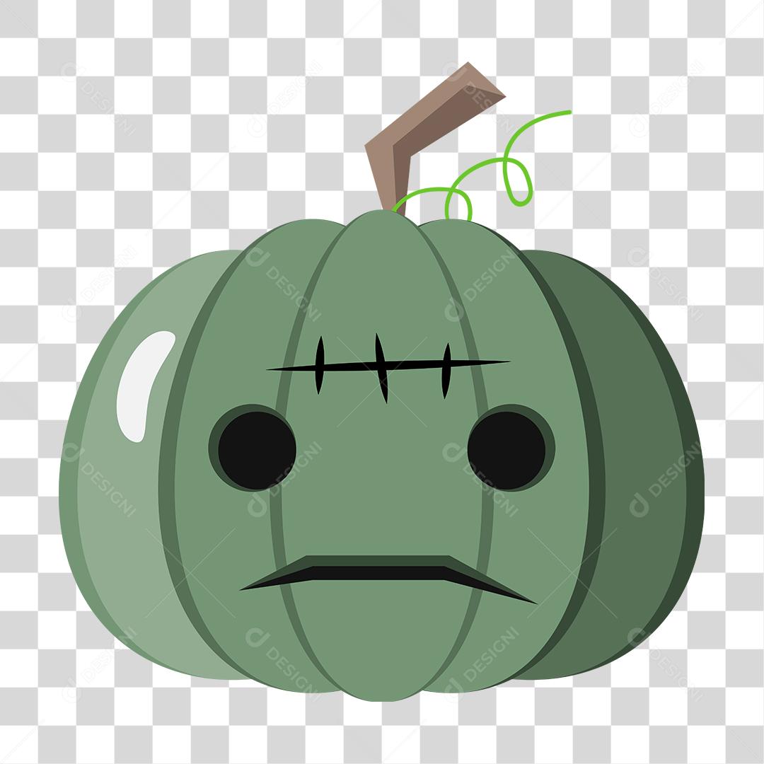 Desenho de uma abóbora dia das bruxas