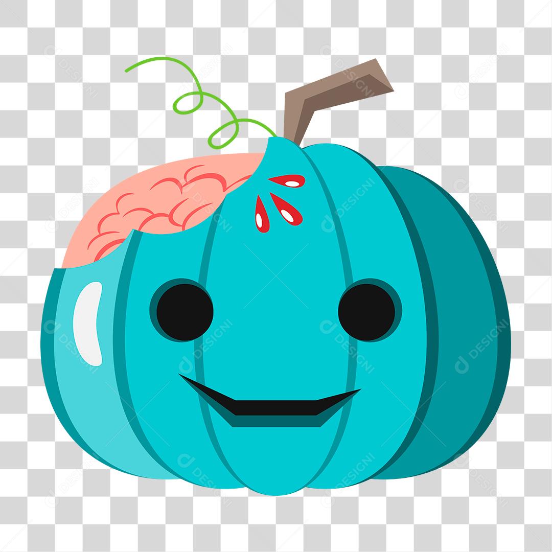 desenho em formato quadrado com tema Halloween