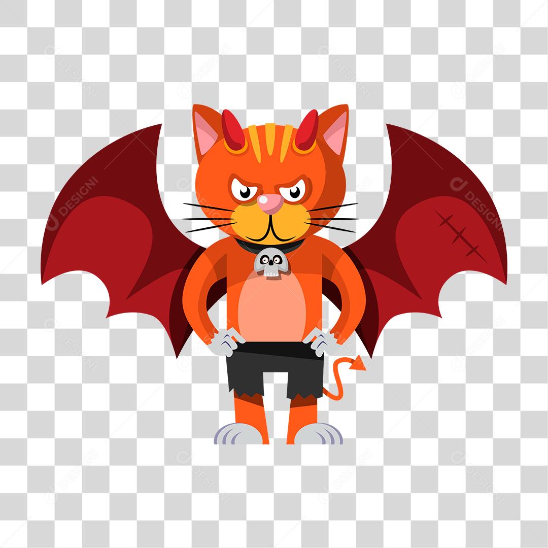 Desenho com tema de Halloween