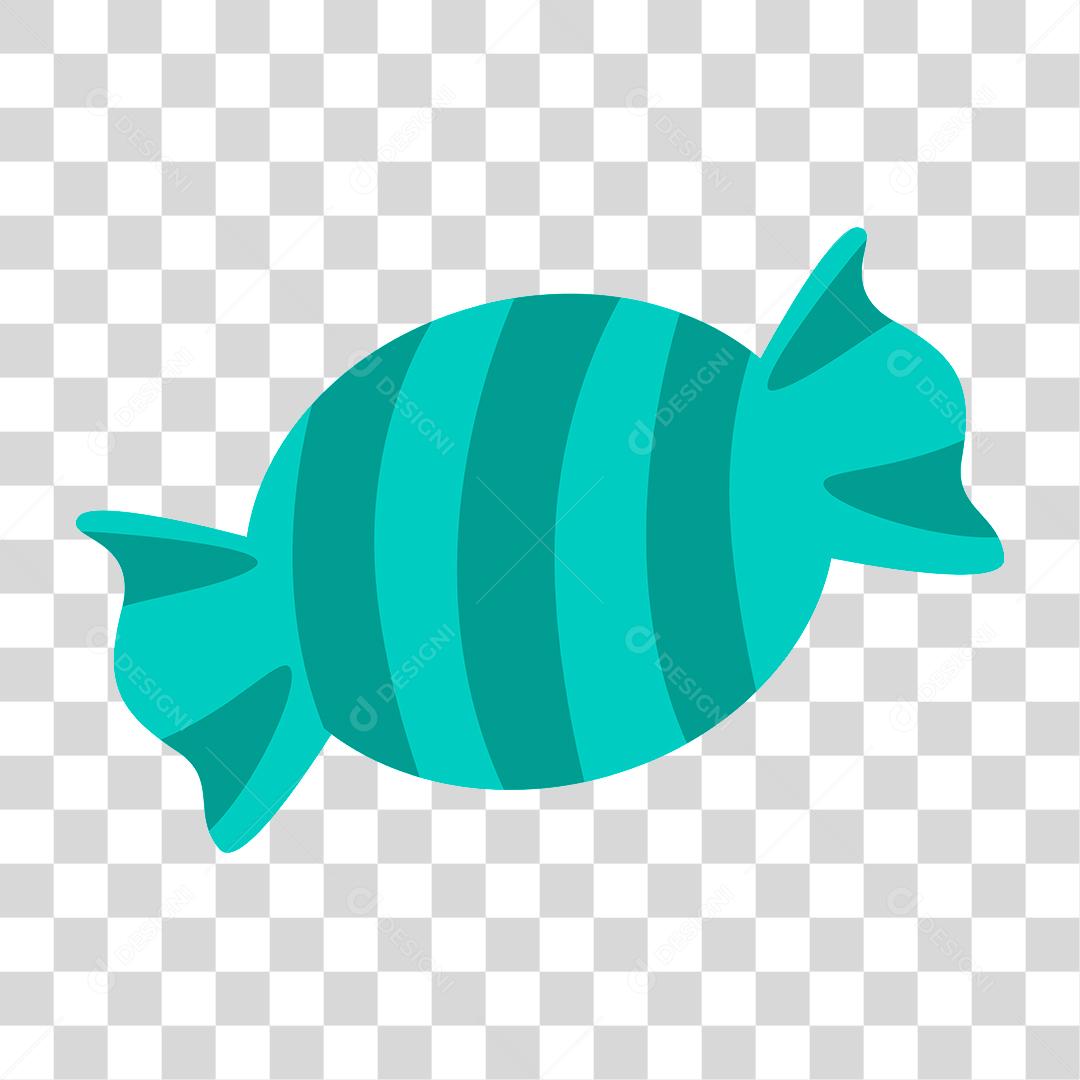 Desenho de bala doce PNG Transparente