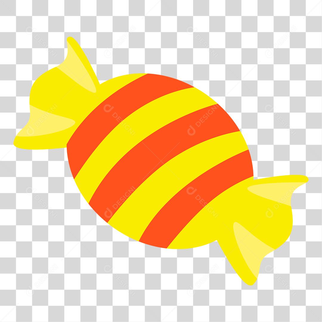 Desenho de bala doce