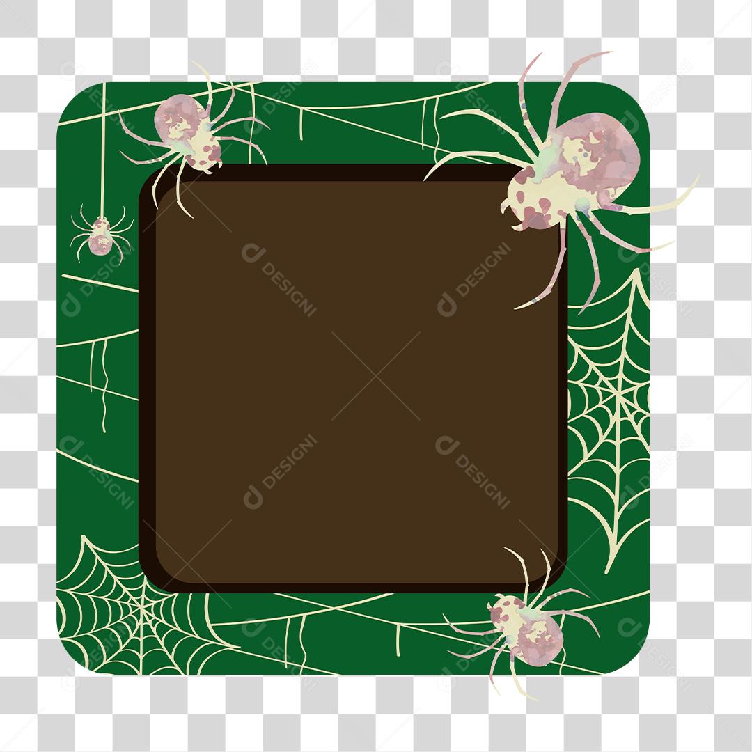 Desenho de quadro do dia das bruxas