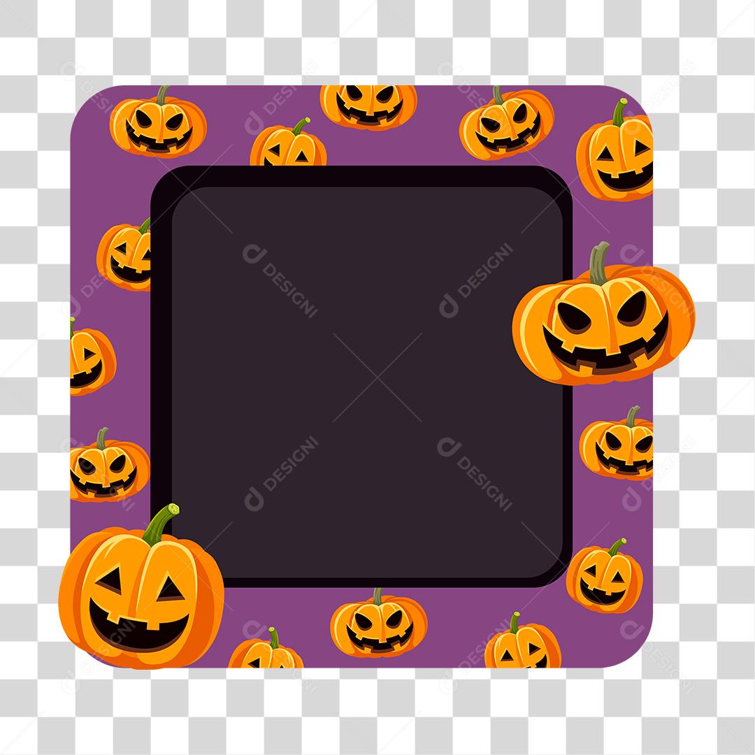 Desenho de quadro halloween