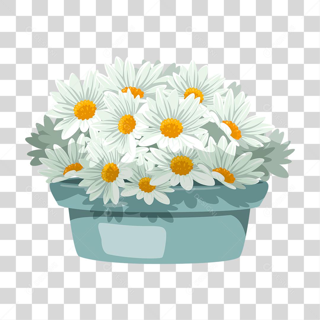 Desenho de planta flores