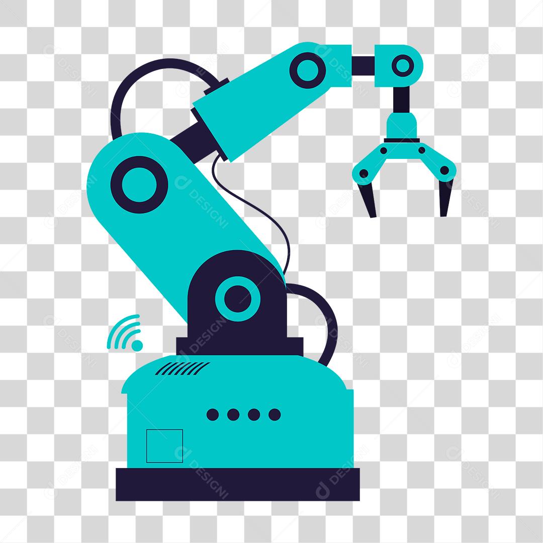 Desenho de braços roboticos