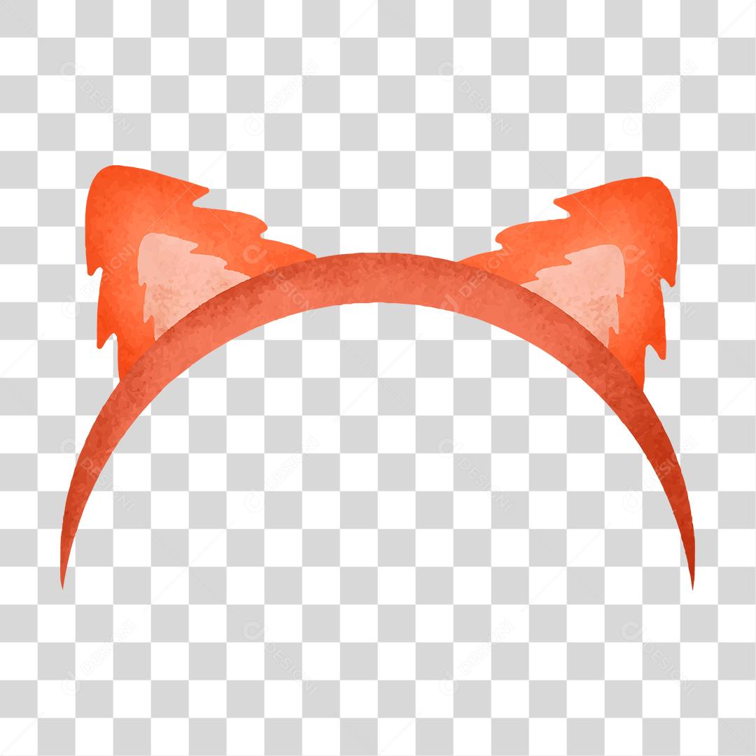 Desenho de tiara de animal