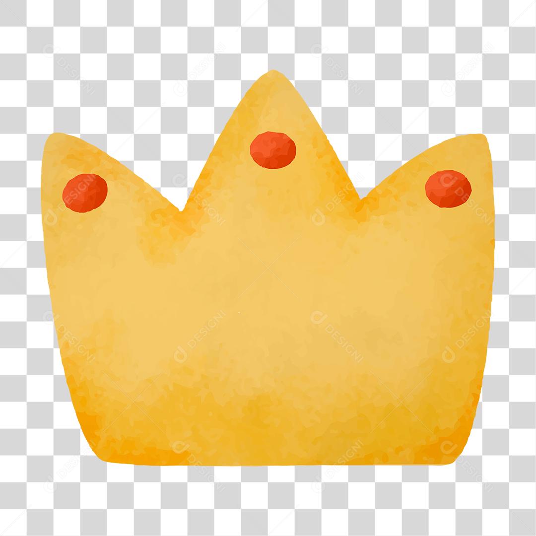 Desenho de coroa premio