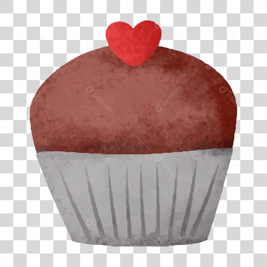 Desenho de brigadeiro doce comida
